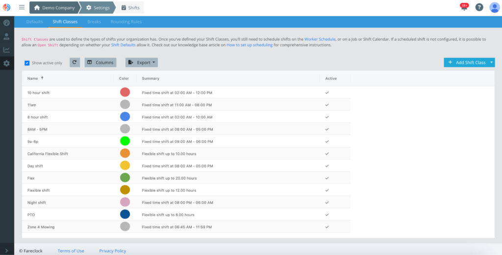 img Custom attendance settings