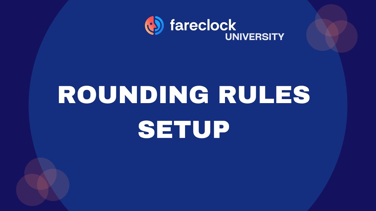 Rouding Rules