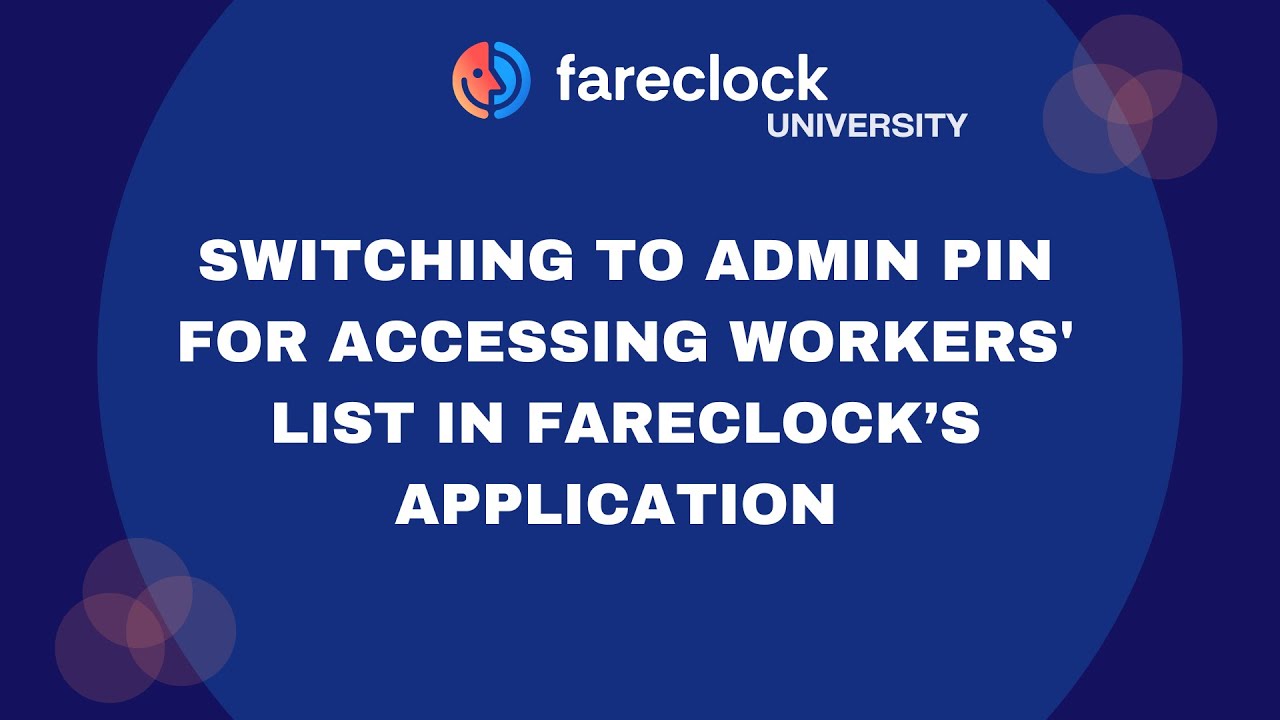 Your Guide to Switching to Admin PIN