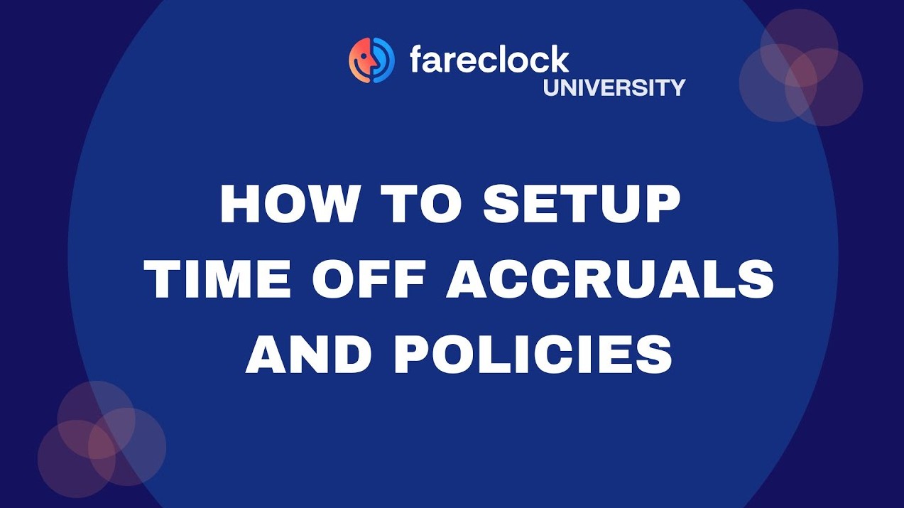 img Time Off Accruals and Policies