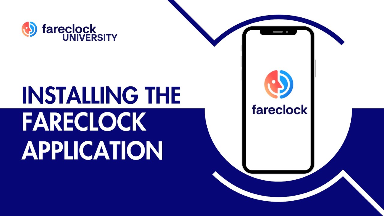 img video thumbnail how to install the fareclock time clock app i os android