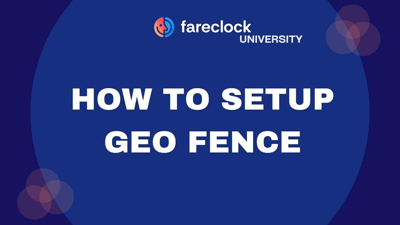 img video thumbnail how to setup geo fence