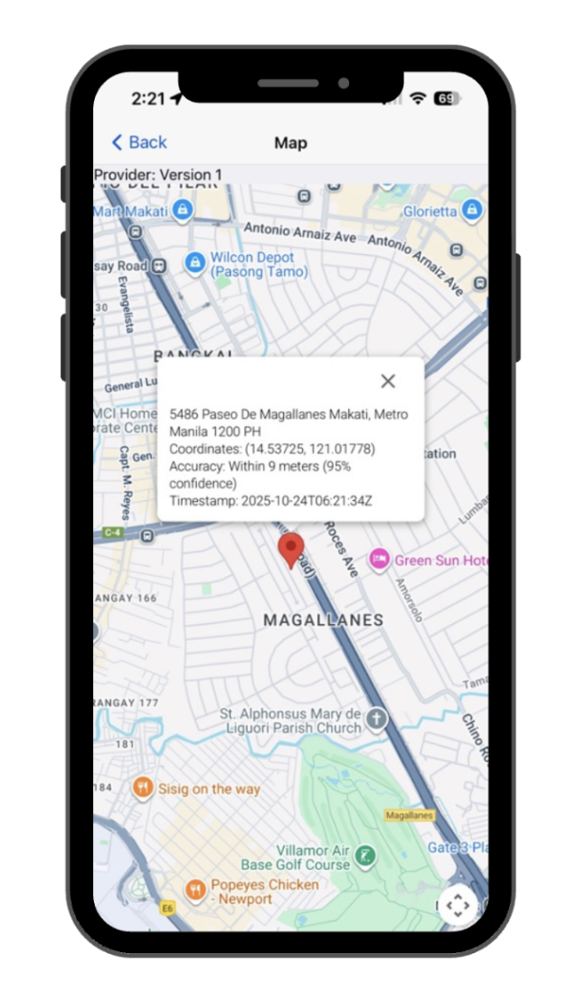 Feature Preview GPS Attendance Data Available on Location Map in Punch Log