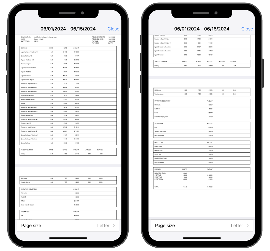 Worker Paystub Access on Mobile