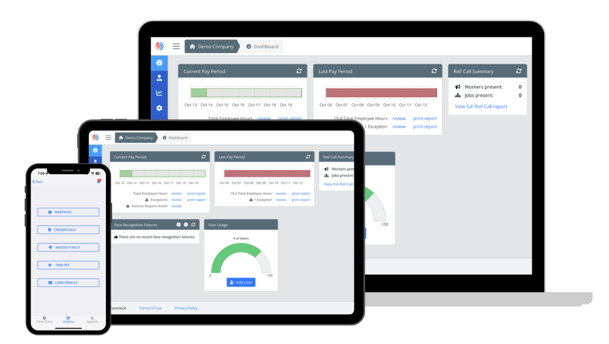 Fareclock Accessible on Desktop, Tablet, and Mobile Fareclock Accessible on Desktop, Tablet, and Mobile