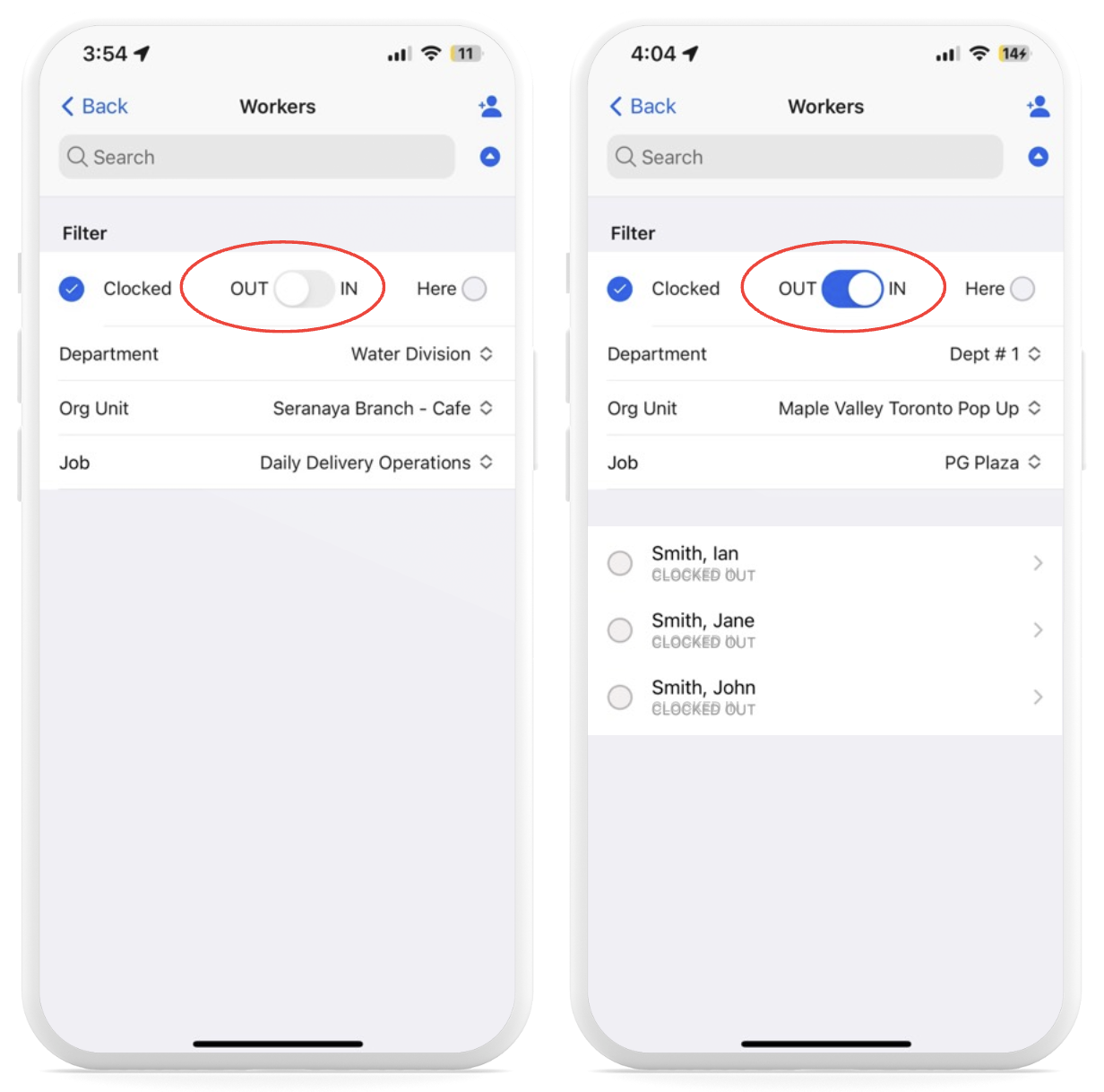 Roll Call Feature on Mobile App - Admin Access Roll Call Feature on Mobile App - Admin Access