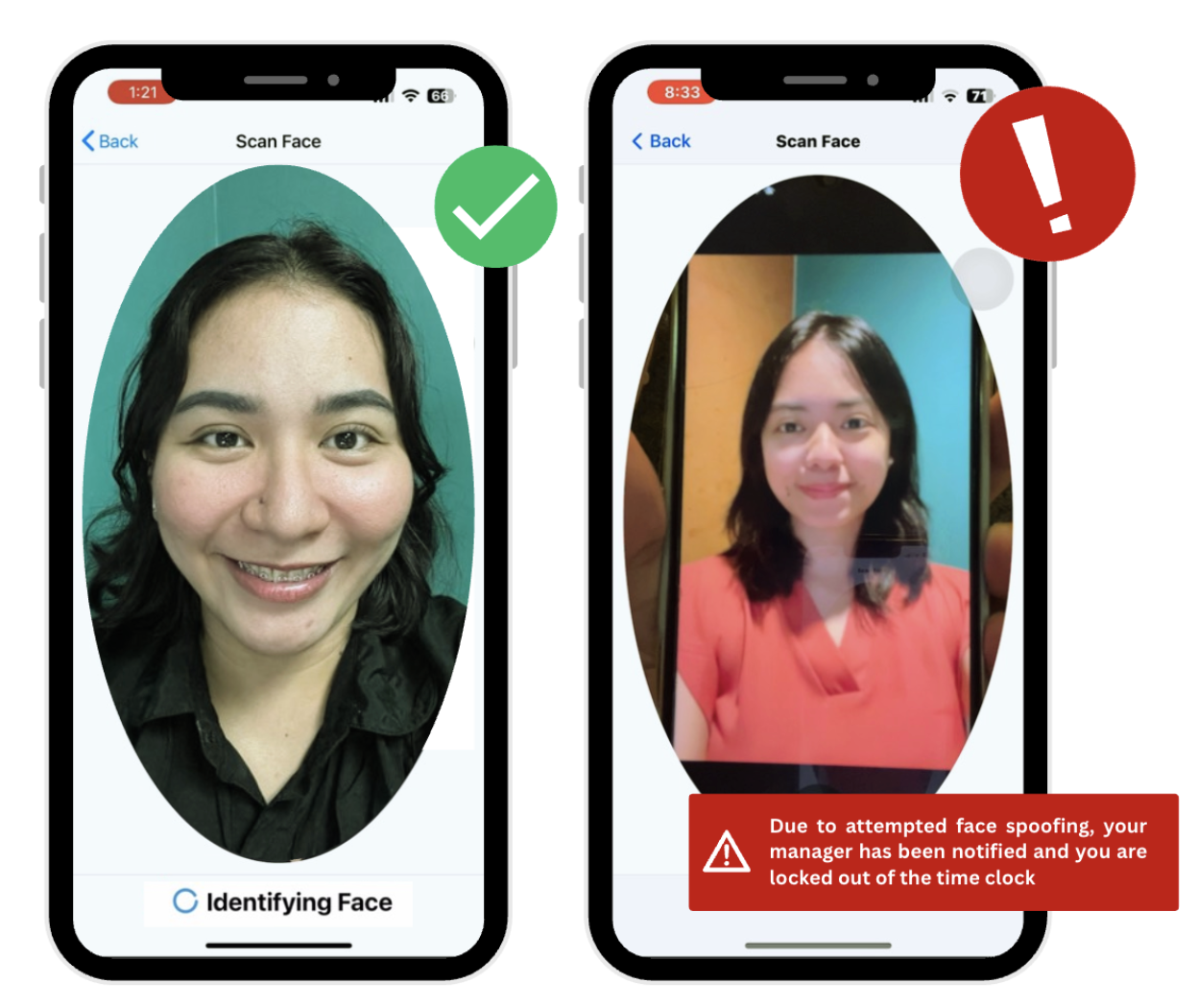 Facial Recognition Feature on the Fareclock Mobile Application Facial Recognition Feature on the Fareclock Mobile Application