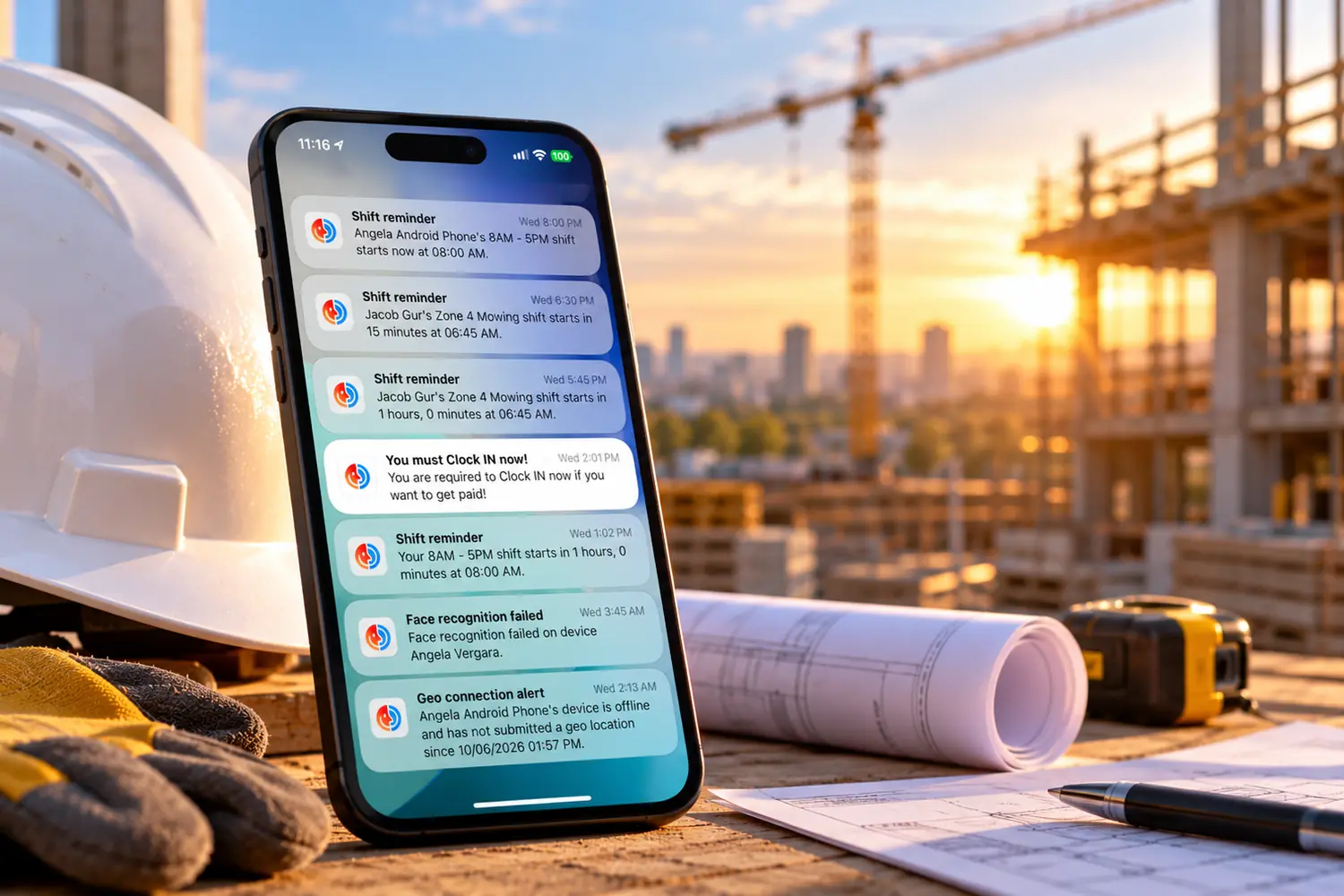 How to Handle Missed Clock-Ins and Clock-Outs on Construction Sites?