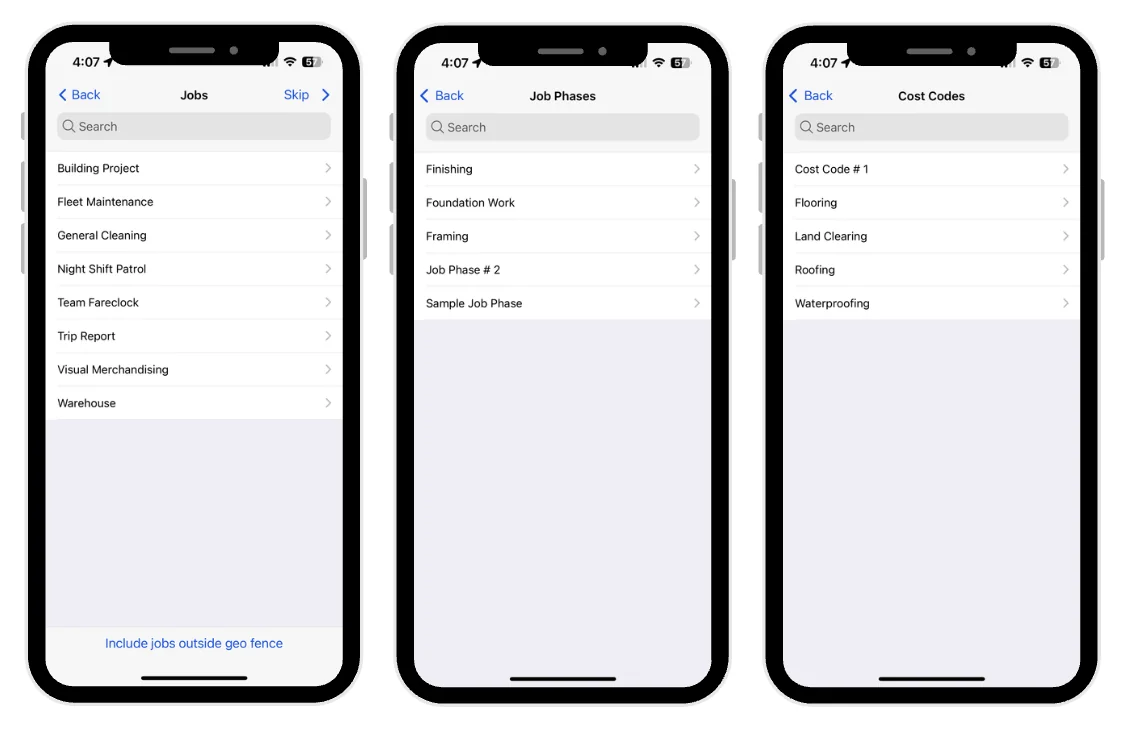 Connect Hours to Jobs and Cost Codes Connect Hours to Jobs and Cost Codes